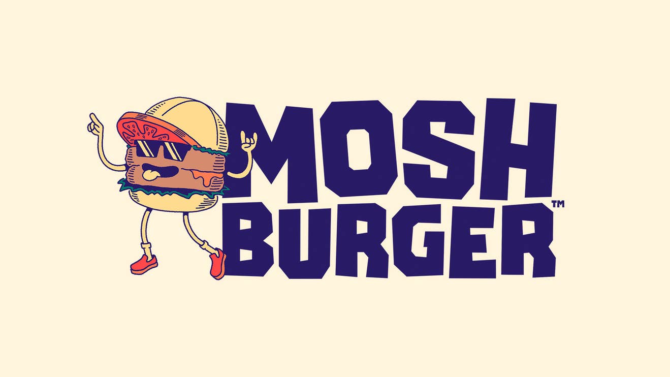 Mosh Burger Logo